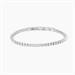 Bracciale tennis con cristalli bianchi