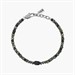 Bracciale regolabile con ematite e turchese verde