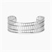 Bracciale cuff in acciaio