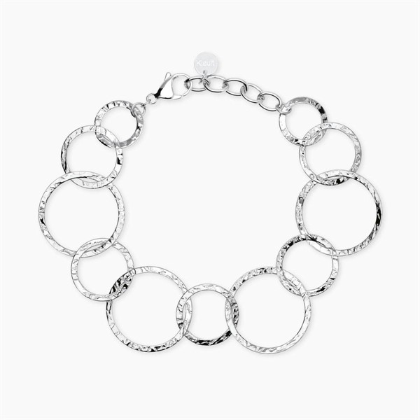 Bracciale con maglie rotonde