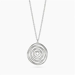 Collana con pendente vortice