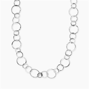Collana con maglie rotonde