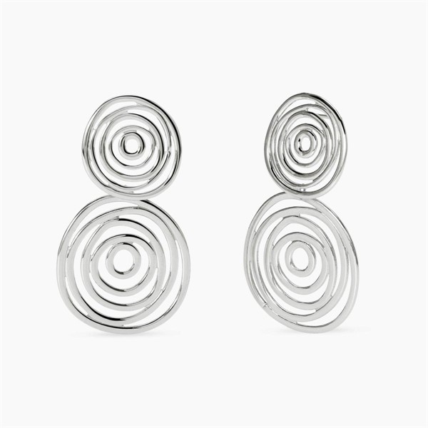 Orecchini con pendenti vortice