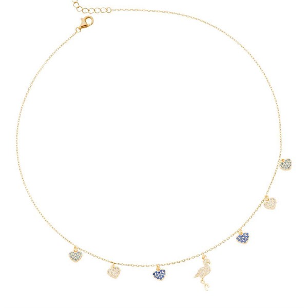 Collana con Fenicottero