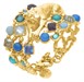 Bracciale panthère mirage bleu
