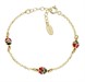 Bracciale Bambina Coccinelle Rosse Dorato