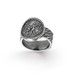 Anello argento brunito Primavera
