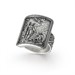 Anello argento brunito Autunno