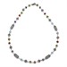 Collana con zirconia sfaccettata multicolor