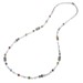 Collana Lunga con zirconia sfaccettata multicolor