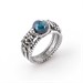 Anello Iride Azzurro