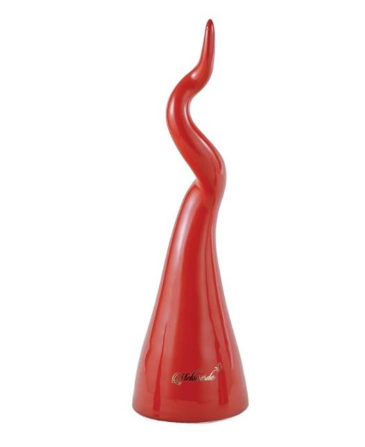 Corno Rosso in Ceramica Grande