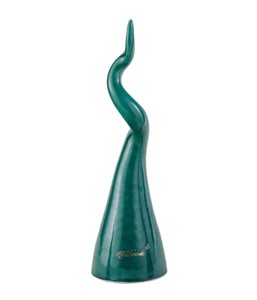 Corno Verde Inglese in Ceramica Grande