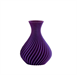 Vaso Spirale Viola Bicolor Grande