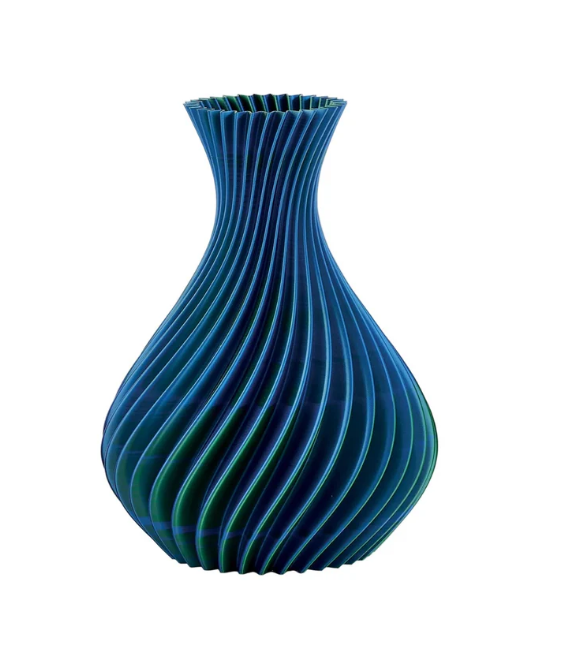 Vaso Spirale Smeraldo Grande