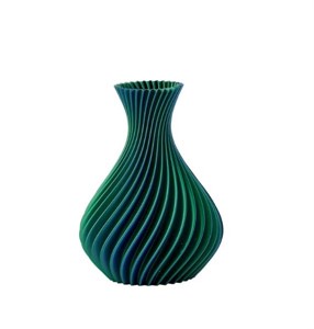 Vaso Spirale Smeraldo Piccolo