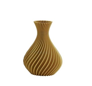 Vaso Spirale Oro Silver Piccolo