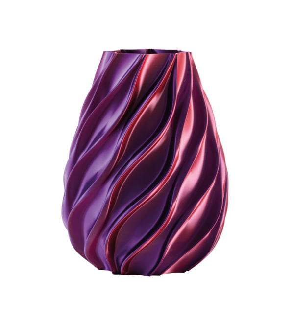 Vaso Twist Viola Bicolor Grande