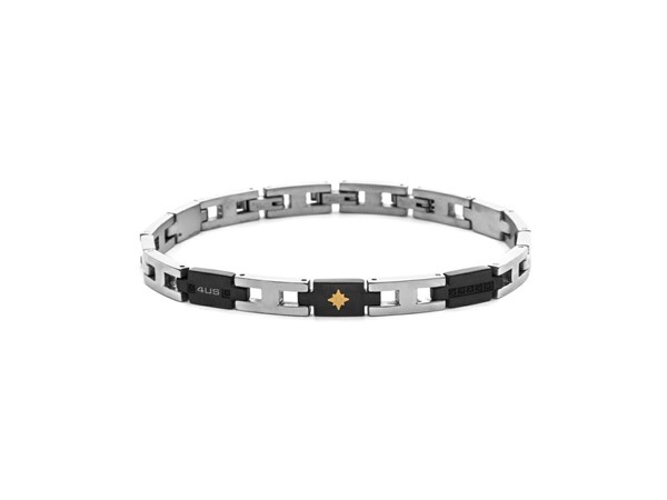 Bracciale in Acciaio e Oro - 4US Paciotti Global