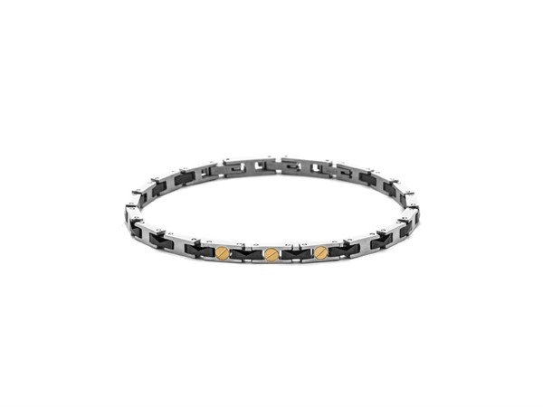 Bracciale in Acciaio e Oro - 4US Paciotti Global