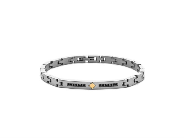 Bracciale in Acciaio e Oro - 4US Paciotti Global