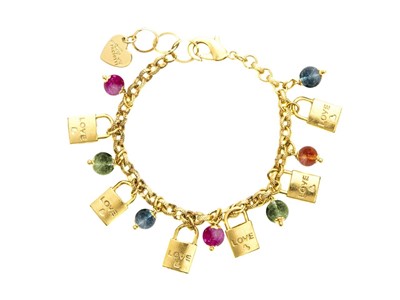 Bracciale a Catena con Pietre