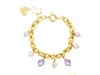 Bracciale a Catena con Pietre