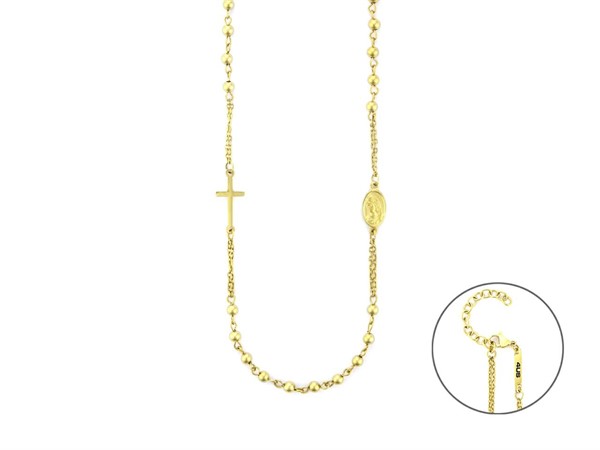 Collana Rosario in Acciaio 4US Cesare Paciotti