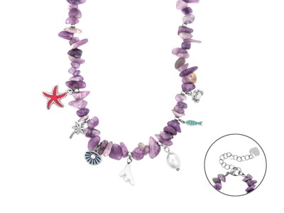 Collana Fantasia con Pietre