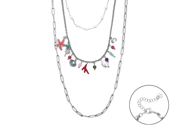Collana Fantasia con Pietre