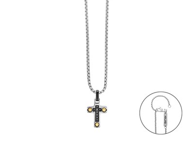 Collana in Acciaio e Oro - 4US Paciotti Global