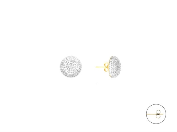 Orecchini Luxury con Pavè