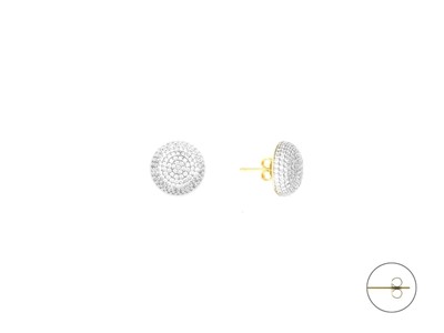 Orecchini Luxury con Pavè