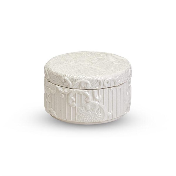 Scatola Rotonda 8cm Dentelle - Henriette