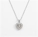 Collana Cuore in Acciaio con Cristalli