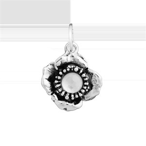 Charm Camelia Cabochon
