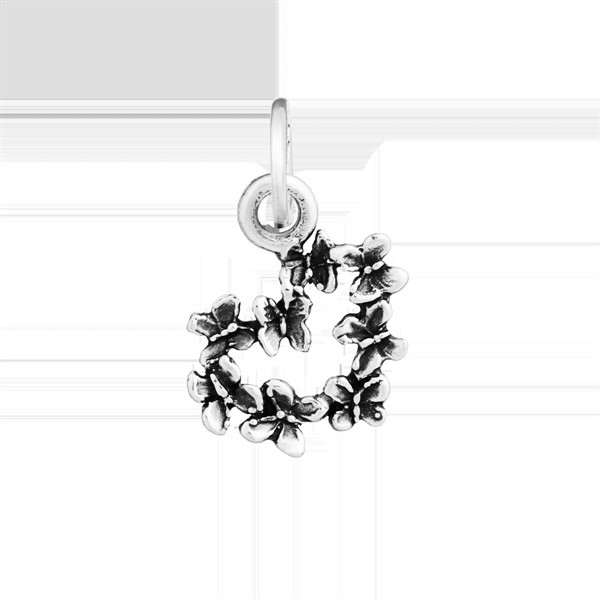 Charm Cuore Farfalle piccolo