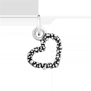 Charm Cuore Mimosa piccolo