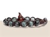 Bracciale Pietra Occhio di Falco Grigio