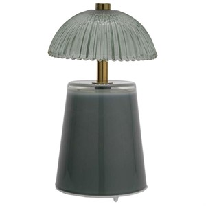 Lampada in Vetro Fungo Verde