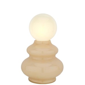 Lampada Vaso in Vetro Bulbo Cipria