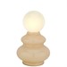 Lampada Vaso in Vetro Bulbo Cipria