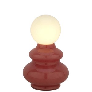 Lampada Vaso in Vetro Bulbo Rosa