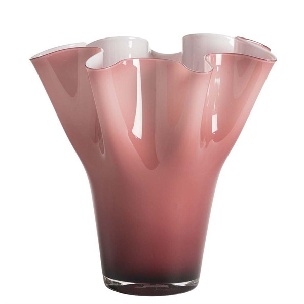 Vaso Fazzoletto Rosa Antico