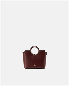 Borsa Oblò Piccola Bordeaux