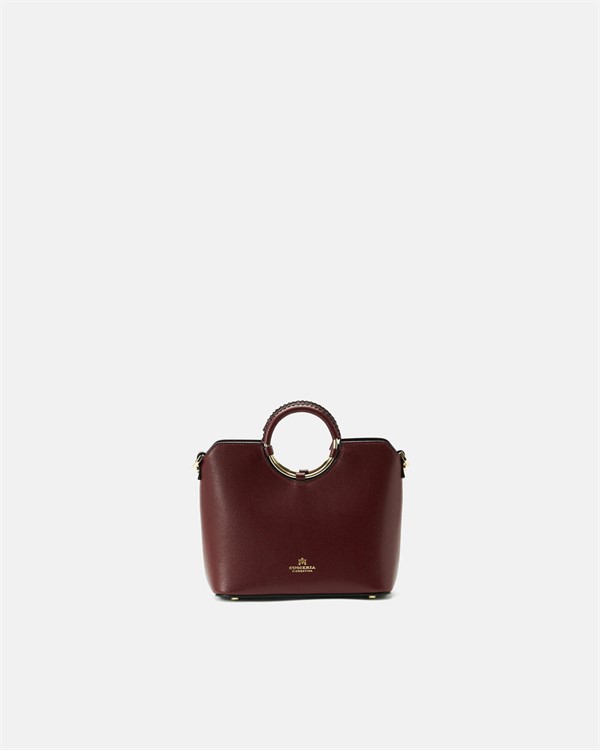 Borsa Oblò Piccola Bordeaux