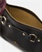 Borsa Clara Pouch piccola Nero/Bordeaux