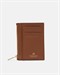 Portacarte con Zip Caramel