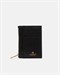 Portacarte con Zip Nero