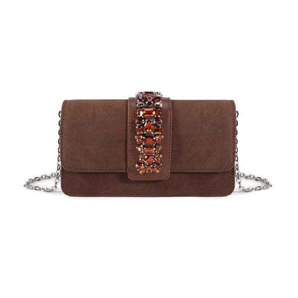 Borsa Chic Clutch - Choco